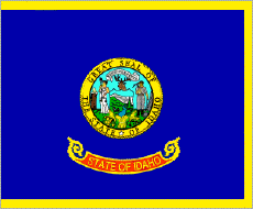 Image of Idaho state flag