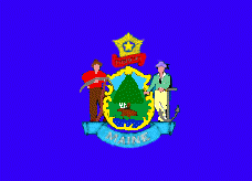 Image of Maine state flag