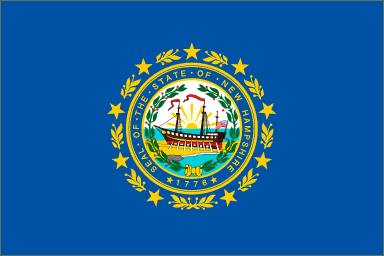 Image of New Hampshire state flag