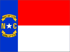 Image of North Carolina state flag