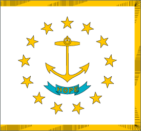 Image of Rhode Island state flag