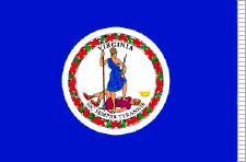 Image of Virginia state flag