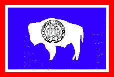 Image of Wyoming State flag