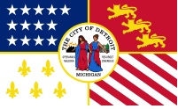 image of Detroit Area flag image of Detroit Area flag